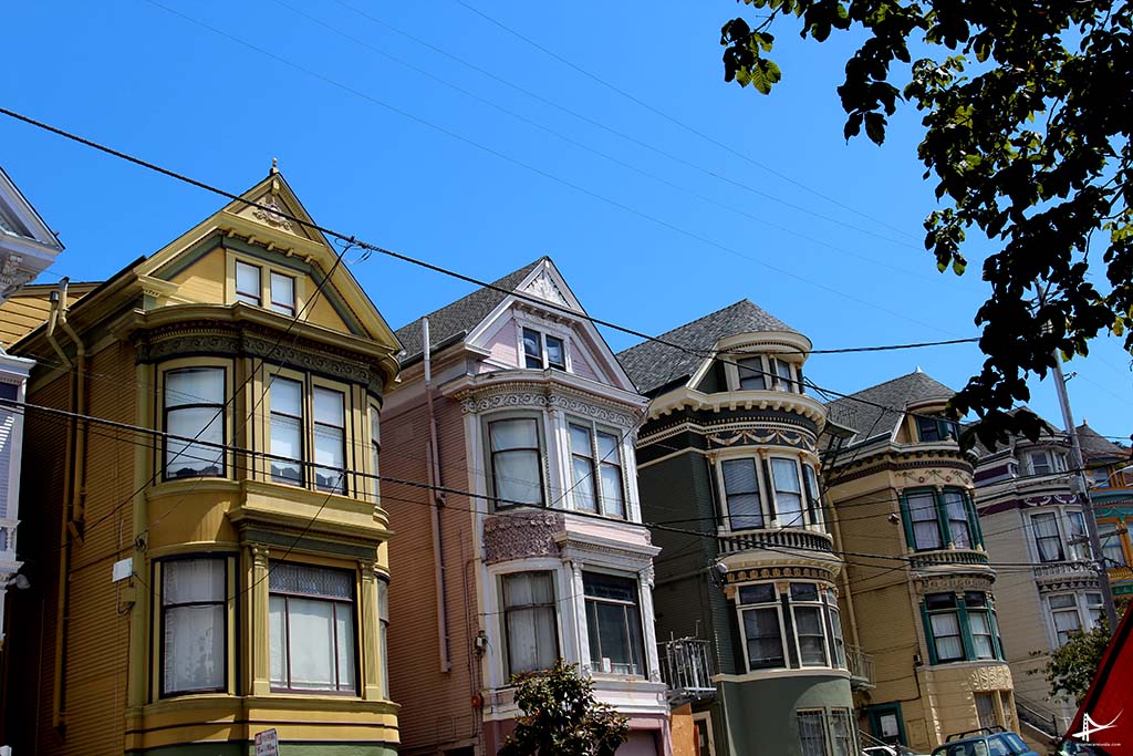 Casas vitorianas em San Francisco