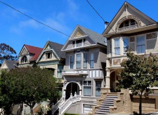 Casas vitorianas em San Francisco