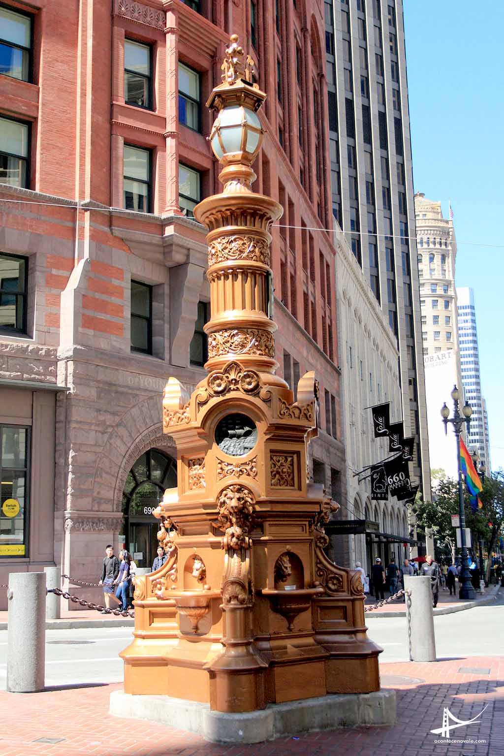Lotta's Fountain em San Francisco