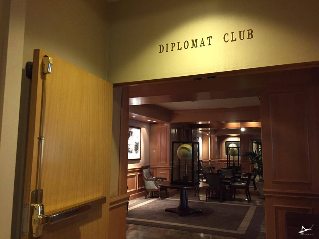 Diplomata club no Fairmont Hotel