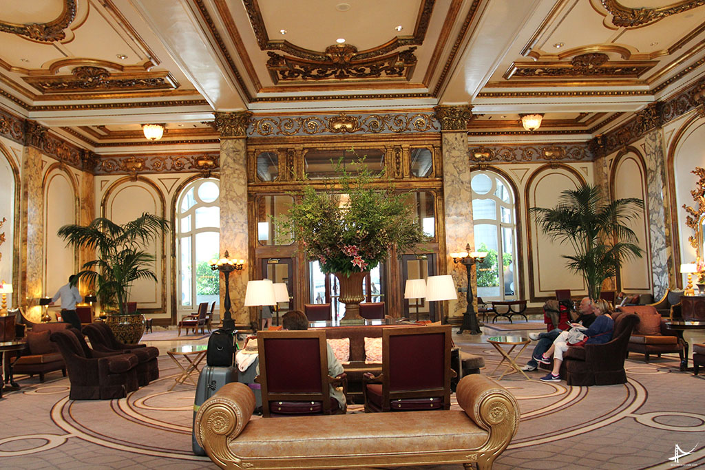 Lobby do Fairmont Hotel em San Francisco