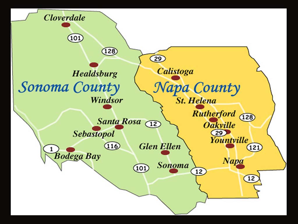 Sonoma vs Napa 