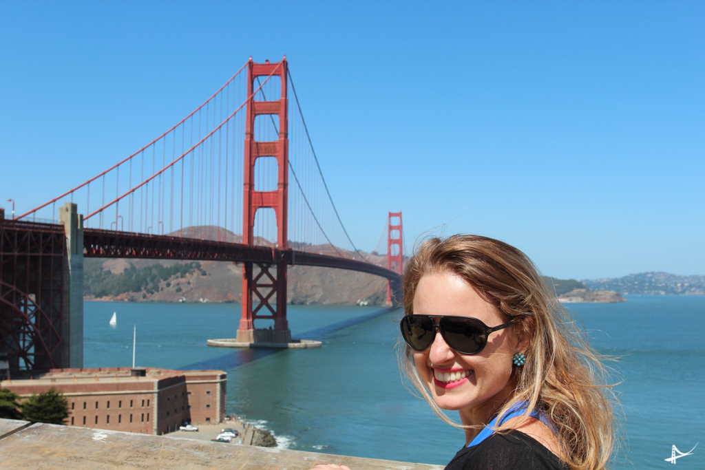 A foto da Golden Gate que todo mundo que visita San Francisco tem :D