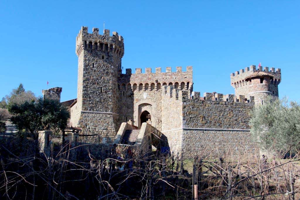 Castelo di Amorosa em Napa Valley