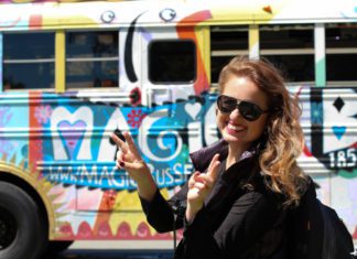 Tour no Magic Bus em San Francisco