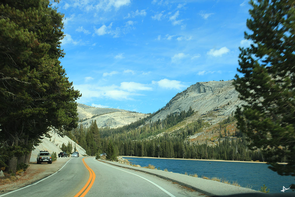 Tenaya Lake na Tioga Pass
