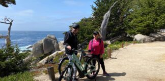 Passeio de bicicleta na 17-Mile Drive
