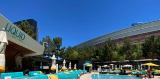 Pool party em Las Vegas