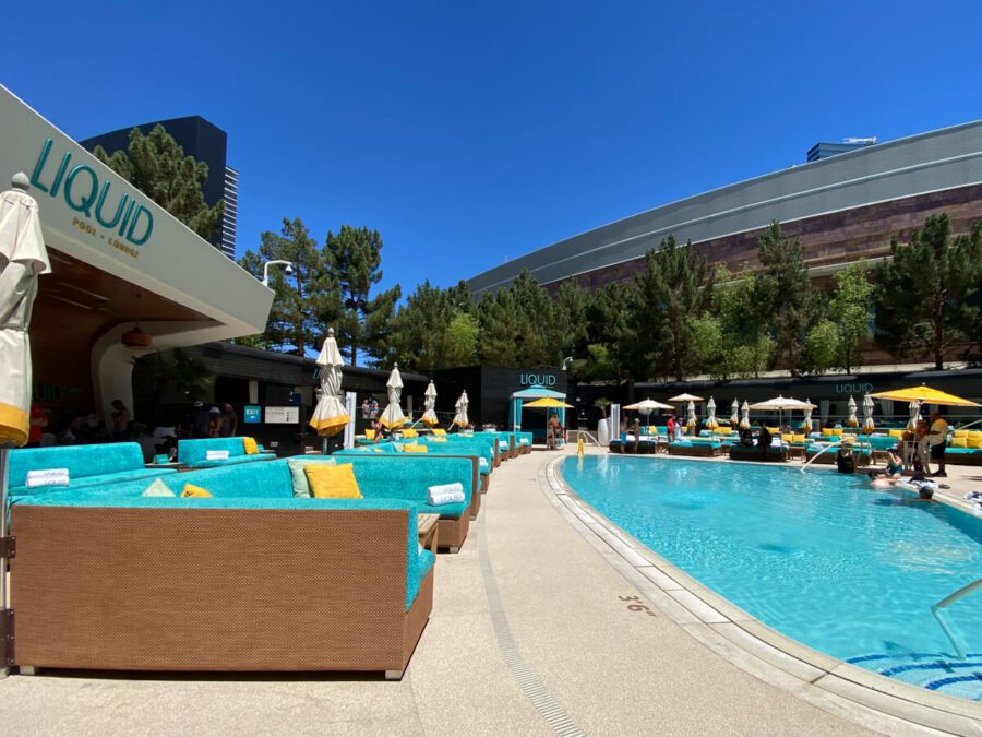 Pool party em Las Vegas