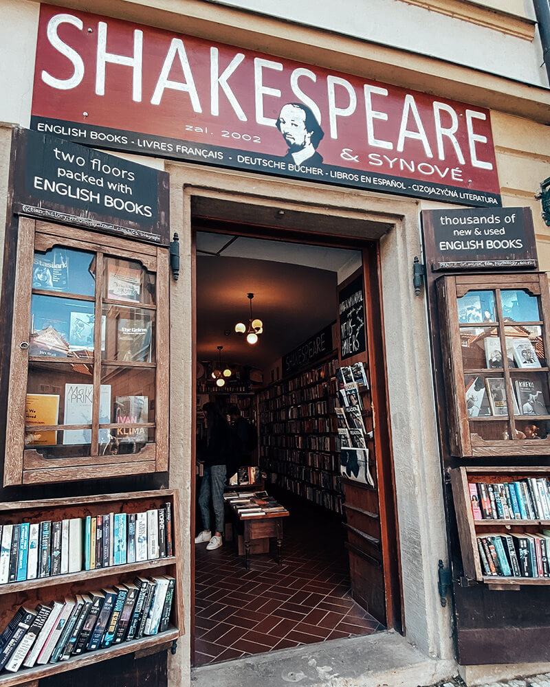 Livraria em Praga