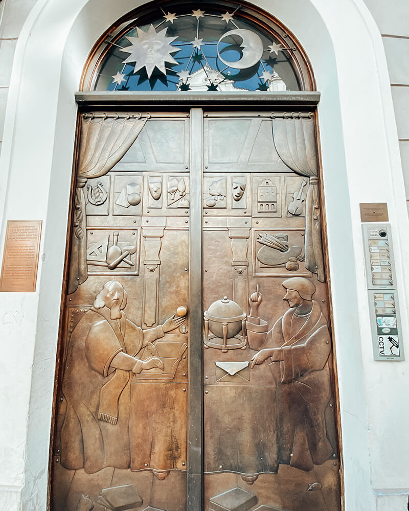 Porta mística em Praga